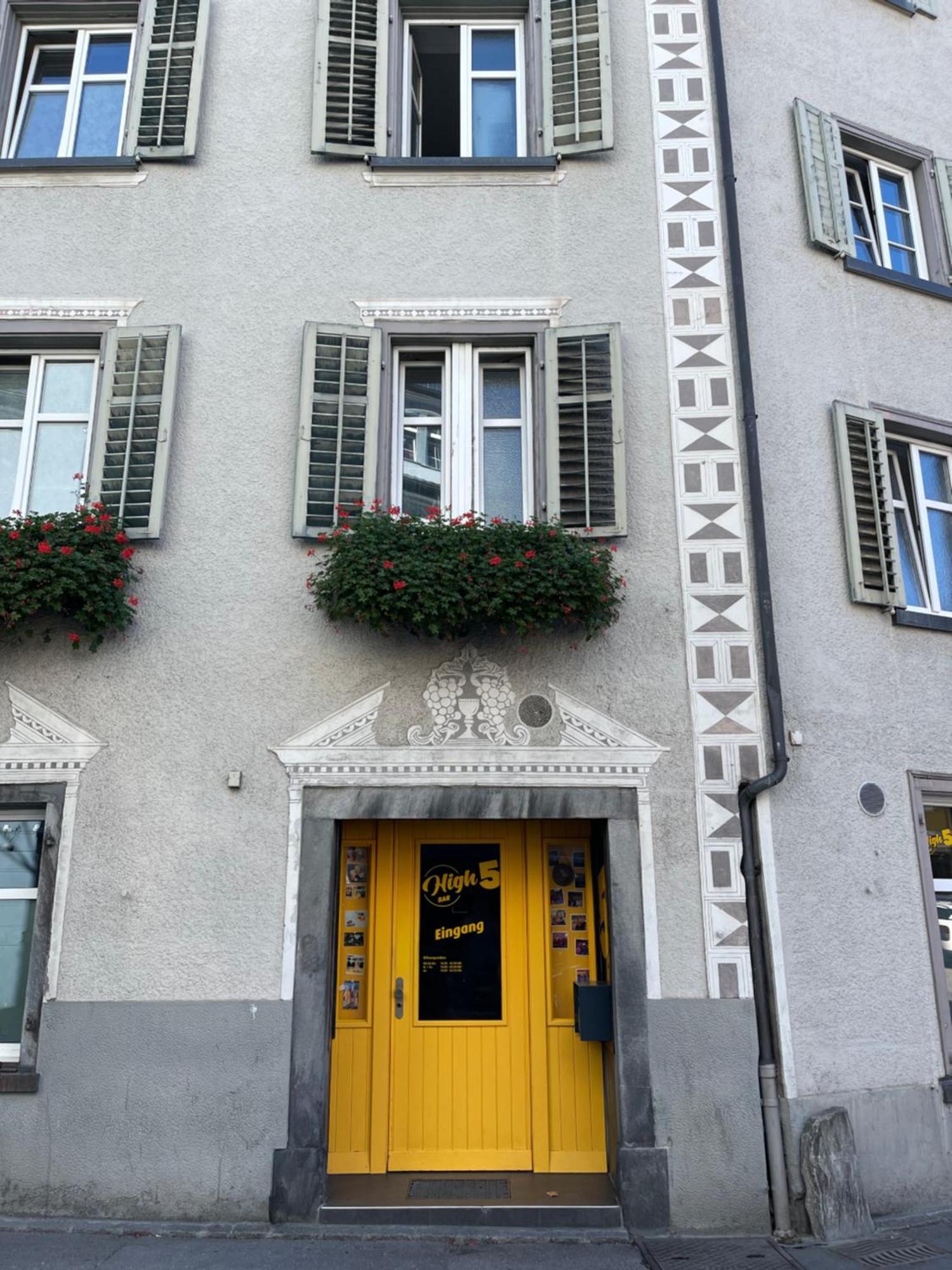 Apartmán Haus Zum Ruetli Chur Exteriér fotografie