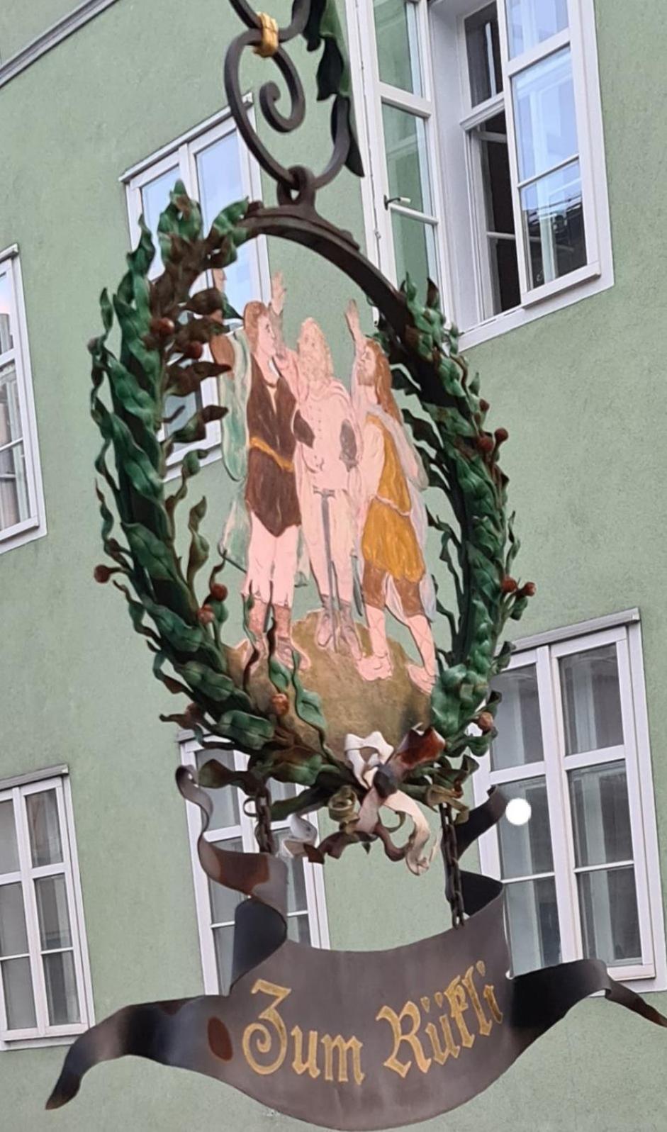 Apartmán Haus Zum Ruetli Chur Exteriér fotografie