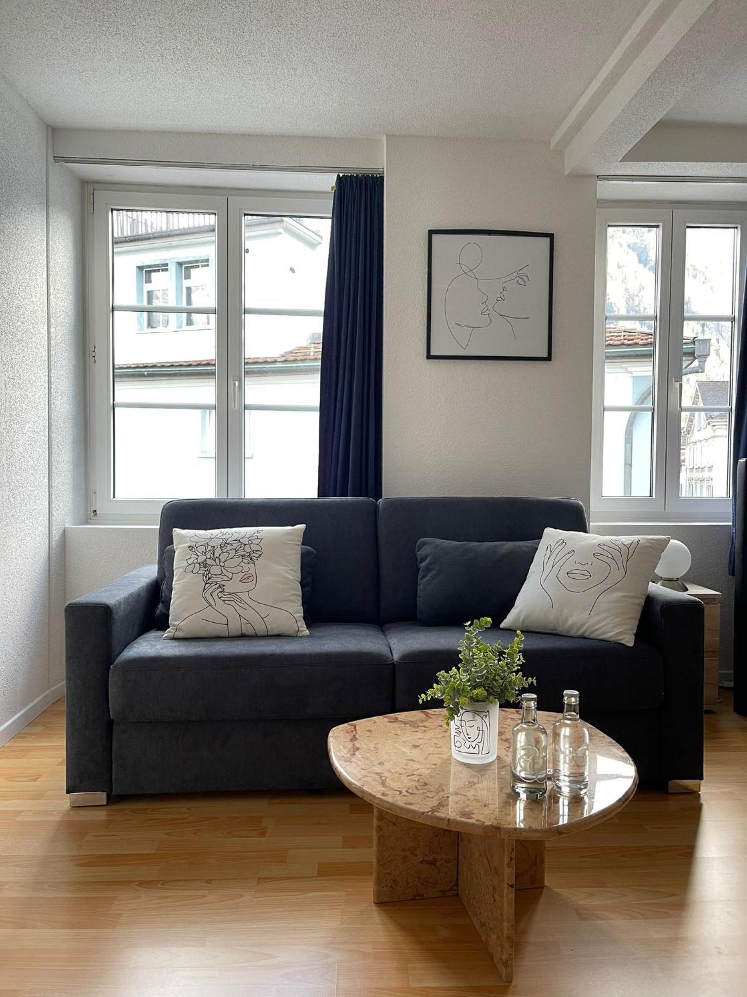 Apartmán Haus Zum Ruetli Chur Exteriér fotografie